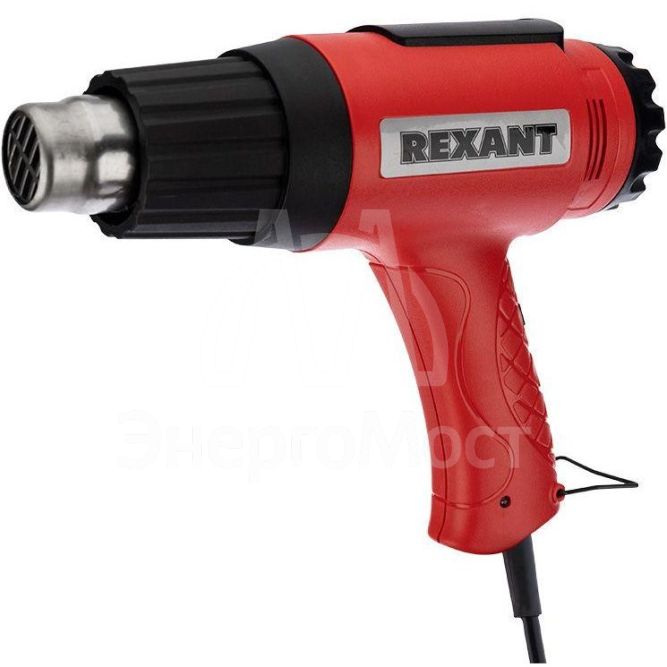 Электрофен промышленный 220В/1600Вт с терморегулятором (H-1600) Rexant 12-0056