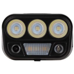 Фонарь светодиодный налобный GA-105 аккумуляторный 3+3+3Вт сенсорное управление 5 режимов Трофи Б0069572