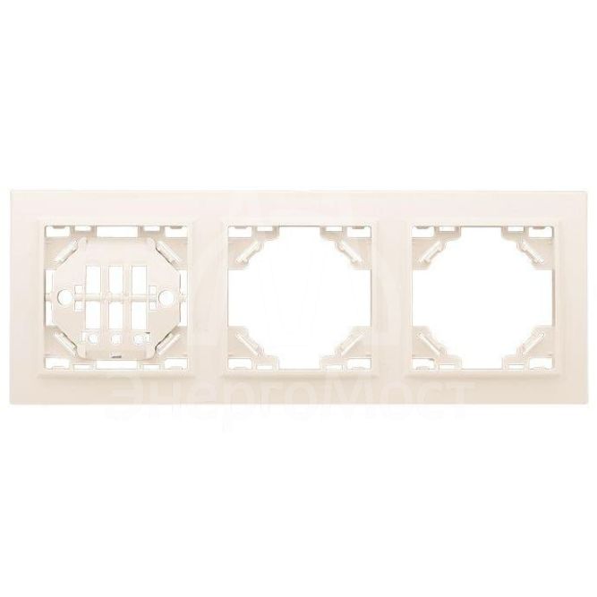 Рамка 3-м Минск горизонтальная беж. EKF ERM-G-303-20