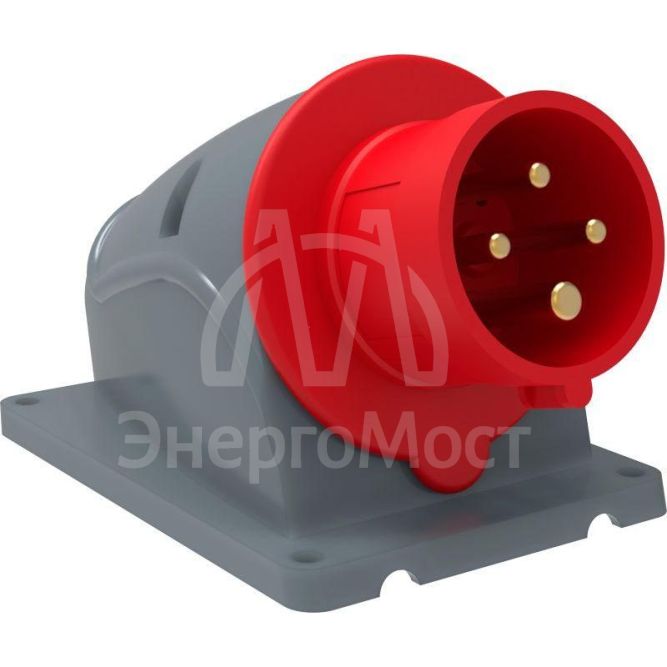 Вилка электрическая наружн. уст. 16А 3P+PE 380В IP44 MAGNUM ССИ-514 IEK PSN52-016-4