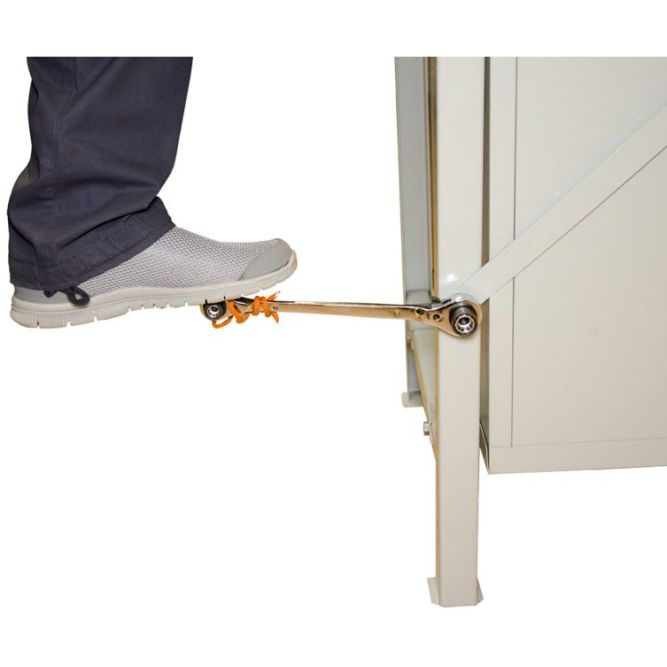 Ключ накидной трещоточный 8х10х12х13х14х17х19х21мм реверсивный (23712) SHTOK 376582