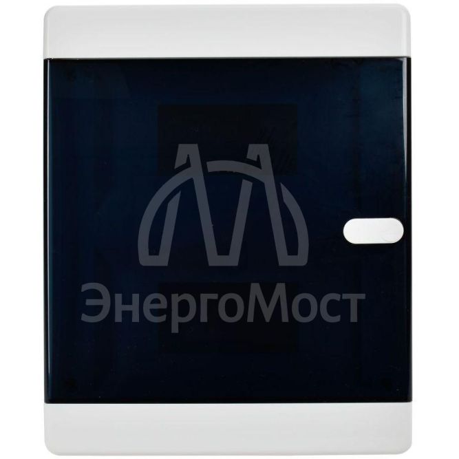 Корпус пластиковый ЩРВ-П-18 IP41 черн. прозр. дверь UNION Compact IEK UIC-KP12-V-18-41-K01