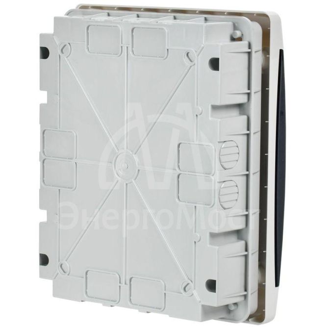 Корпус пластиковый ЩРВ-П-18 IP41 черн. прозр. дверь UNION Compact IEK UIC-KP12-V-18-41-K01