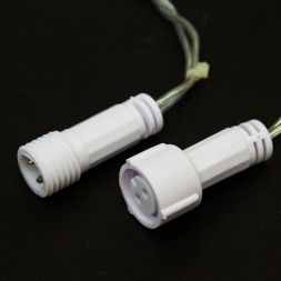 Гирлянда светодиодная &amp;quot;Нить&amp;quot; 10м 100LED мультиколор 10Вт 230В IP65 постоян. свечение провод ПВХ прозр. (нужен шнур питания 303-500-1) Neon-Night 305-189