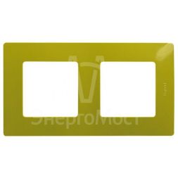 Рамка 2-м Etika зел. папоротник Leg 672542