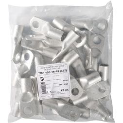 Наконечник медный ТМЛ 150-16-19 (опрес.) луженый КВТ 40906