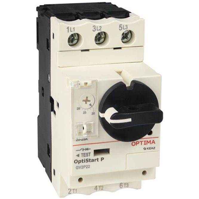 Выключатель автоматический OptiStart P GV2P14 с уставкой расцепителя 6-10А КЭАЗ 372908