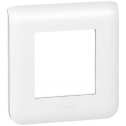 Рамка 2мод. Mosaic New бел. Leg 078802