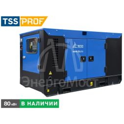 Дизельный генератор ТСС АД-80С-Т400-1РКМ7 в шумозащитном кожухе