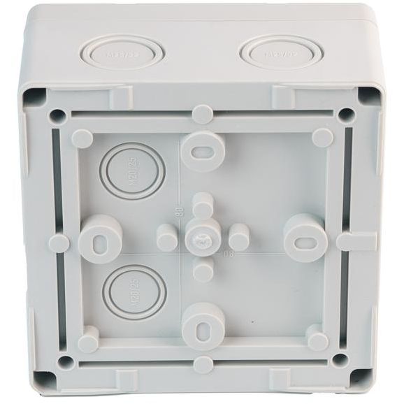 Коробка распределительная 140х140х76мм IP66 в комплекте с клеммным рядом 10х10кв.мм 76А сер. Extherm JB-100-GR