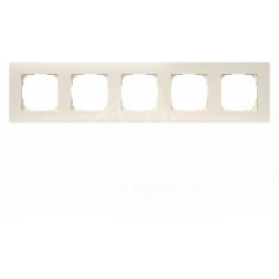 Рамка 5-м Pixel беж. TOKOV ELECTRIC TKE-PX-RM5-C02