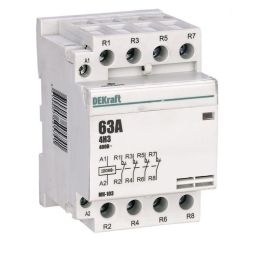 Контактор модульный МК-103 4НЗ 63А 230В DEKraft 18091DEK