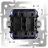 Переключатель проходной 2-кл. S70 10А механизм Voltum VLS0203M