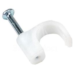 Скоба крепежная круглая 6мм (уп.50шт) EKF plcn-sr-6