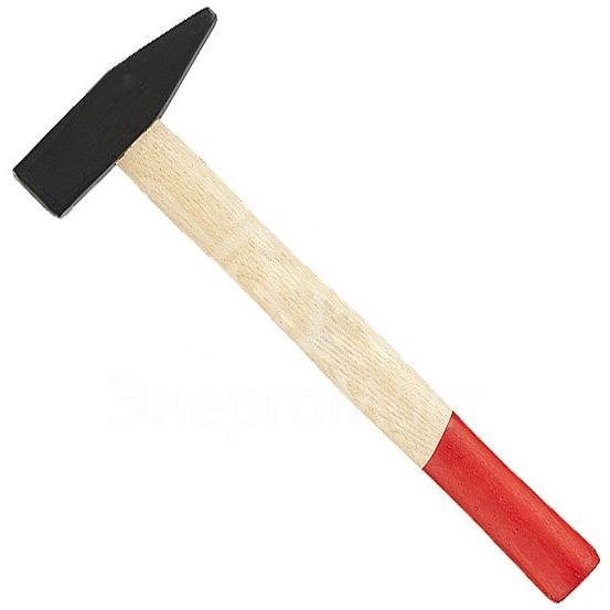 Молоток 800гр. Квадратный боёк, деревянная ручка, Вихрь