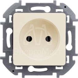 Розетка 1-м СП Inspiria 16А IP20 250В 2P сл. кость Leg 673711