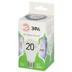 Лампа светодиодная GREEN LINE A60-20W-865-E27 GL 20Вт груша 6500К свет холод. E27 Эра Б0067102