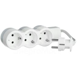 Удлинитель 3х5м с заземл. 16А IP20 &amp;quot;Стандарт&amp;quot; ПВС 3х1.5 Leg 695003