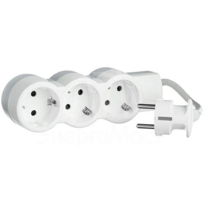 Удлинитель 3х5м с заземл. 16А IP20 &amp;quot;Стандарт&amp;quot; ПВС 3х1.5 Leg 695003