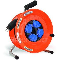 Удлинитель силовой на катушке 4х50м с заземл. 16А IP44 ВЕМ-259 термо КГ 3х1.5 с защ. крышкой UNIVersal 9632974