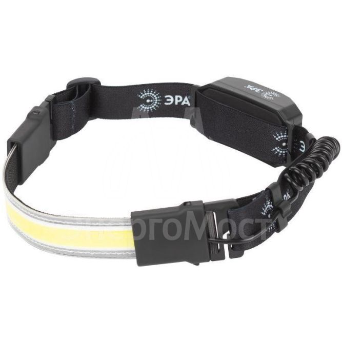 Фонарь налобный светодиодный GA-807 &amp;quot;Кибер&amp;quot; аккумуляторный 10Вт COB 3 режима miscro USB Эра Б0054033