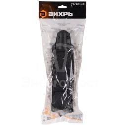 Колодка 3 гнезда с/з, каучук IP44 16А Вихрь