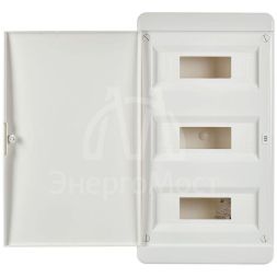 Корпус пластиковый ЩРВ-П-36 IP41 бел. дверь TEKFOR IEK TF5-KP13-V-36-41-K01-K01