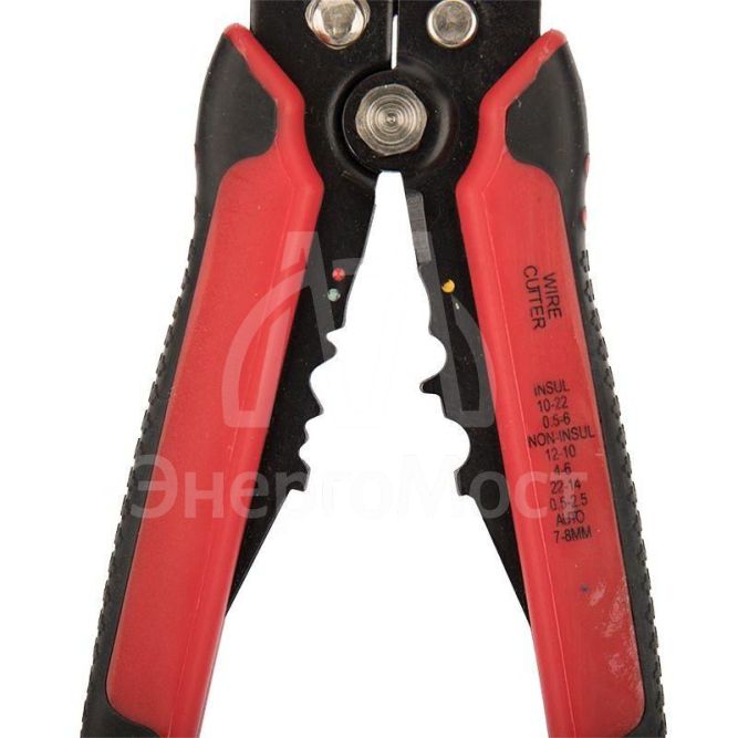 Инструмент для зачистки кабеля 0.2-6.0кв.мм и обжима наконечников (HT-766) (HY-371) PROCONNECT 12-4005-4