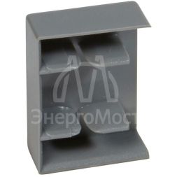 Заглушка концевая 3п для 4п стандарт. гребенчатых шин Leg 404991