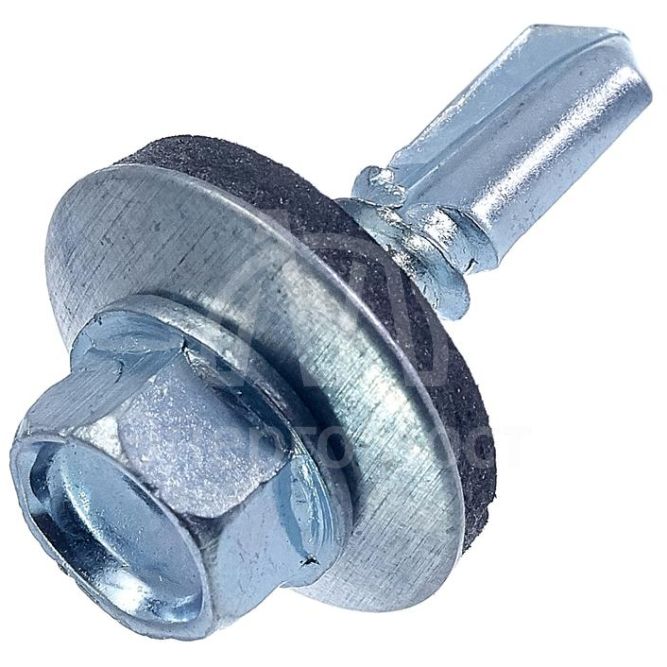 Саморез кровельный 5.5х19 цинк (уп.60шт) коробка СТРОЙМЕТИЗ 299549