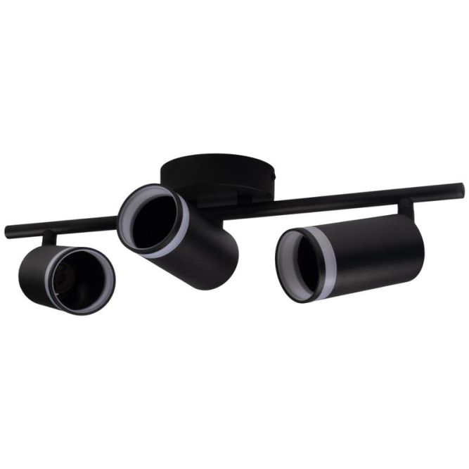 Светильник PCL-0103 3xGU10 IP20 230В BL настен./потолочн. декор. под лампу JazzWay 5066427