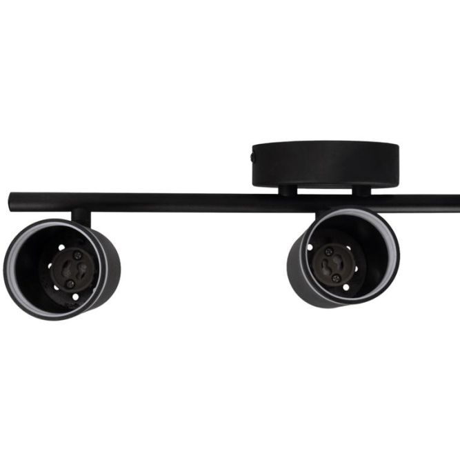 Светильник PCL-0103 3xGU10 IP20 230В BL настен./потолочн. декор. под лампу JazzWay 5066427