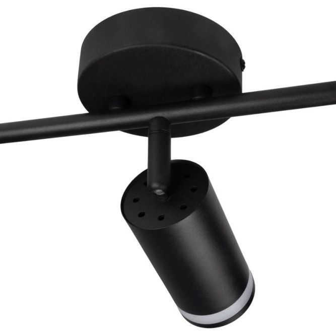 Светильник PCL-0103 3xGU10 IP20 230В BL настен./потолочн. декор. под лампу JazzWay 5066427