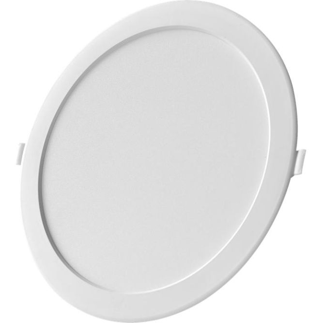 Светильник светодиодный Downlight DL 865 18Вт 6500К IP20 1260лм ДВО встраив. даунлайт круглый бел. LEDVANCE 4607194235568