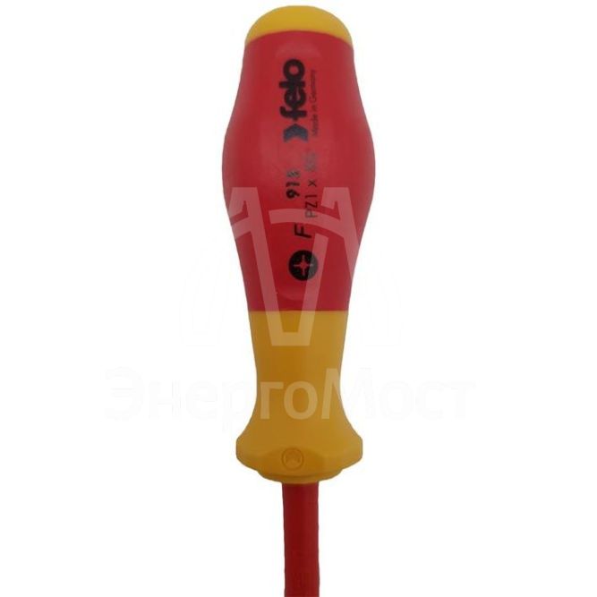 Отвертка диэлектрическая крестовая PZ1х80 Felo 91510290