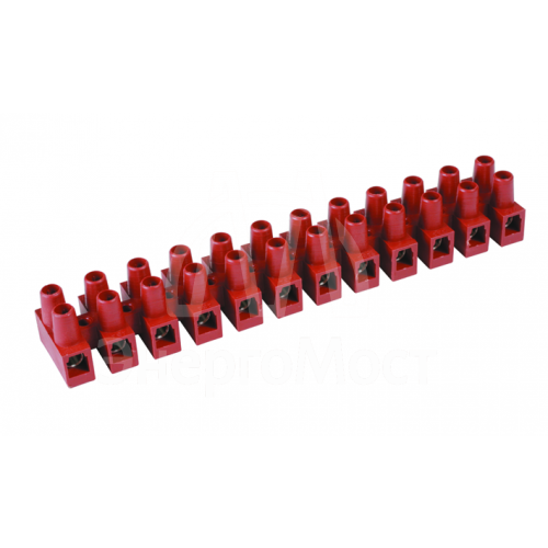 Колодка клеммная фибергласс 12х2.5мм винт. ф/г OK-432-12-FV DKC 43212FV