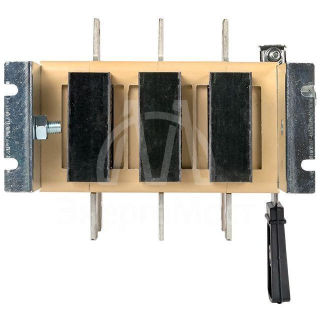 Выключатель-разъединитель ВР32У-37A71240-R 400А 2 напр. с дугогасит. камерами с передней смещенной рукояткой MAXima EKF uvr32-37a71240-r