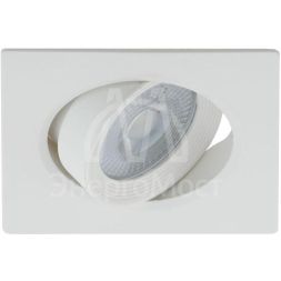 Светильник светодиодный KL LED 21A-5 4K WH квадратный поворотн. LED SMD 5Вт 4000К бел. ЭРА Б0037035