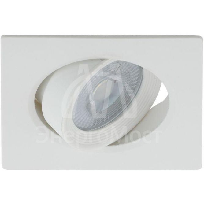 Светильник светодиодный KL LED 21A-5 4K WH квадратный поворотн. LED SMD 5Вт 4000К бел. ЭРА Б0037035