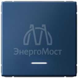 Выключатель 1-кл. ArtGallery (сх. 1а) 10AX с подсветкой механизм аквамарин SE GAL001113