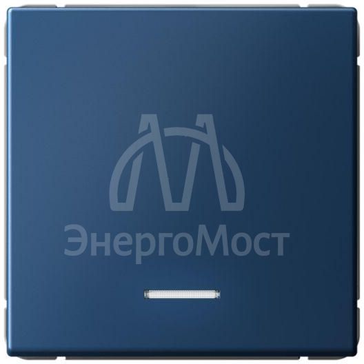 Выключатель 1-кл. ArtGallery (сх. 1а) 10AX с подсветкой механизм аквамарин SE GAL001113