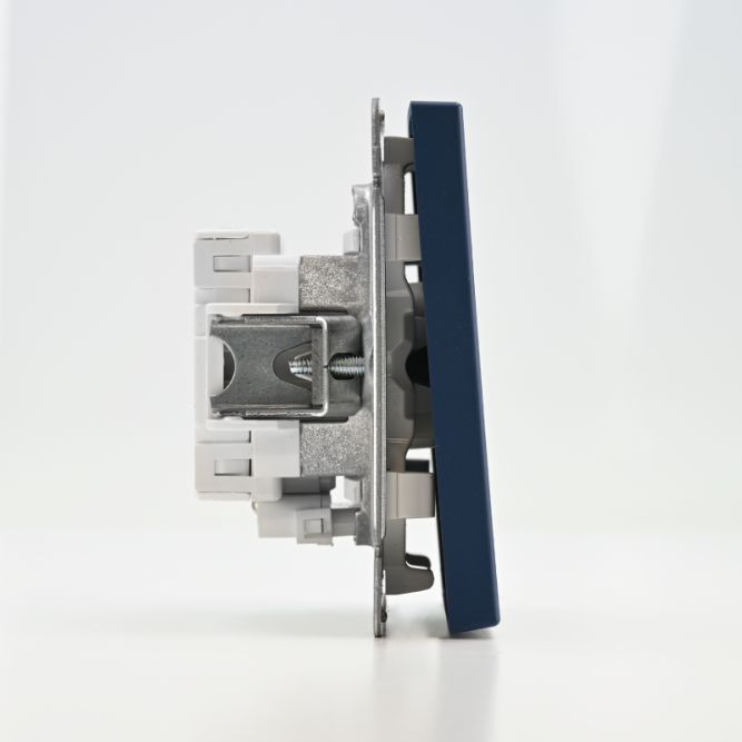 Выключатель 1-кл. ArtGallery (сх. 1а) 10AX с подсветкой механизм аквамарин SE GAL001113