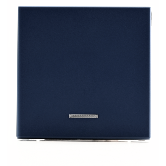 Выключатель 1-кл. ArtGallery (сх. 1а) 10AX с подсветкой механизм аквамарин SE GAL001113