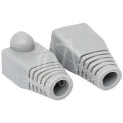 Колпачок изолирующий TERACOM для коннекторов RJ-45 PVC серый (уп.10шт) EKF TRC-BT-RJ45-PVC-10