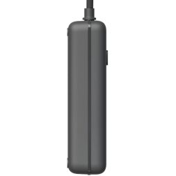Удлинитель с сетевым фильтром 3х1.5м 10А 4USB + 2USBC 2500Вт ПВС 3х1 прямоуг. черн. КОСМОС FKsm1.5m-3gPF(B)USB