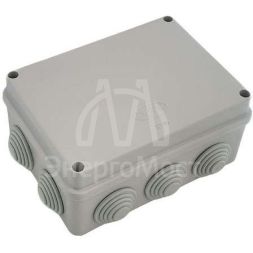 Коробка распределительная ОП 150х110х70мм IP55 крышка на винтах сер. ГУСИ С3В1510 Евро