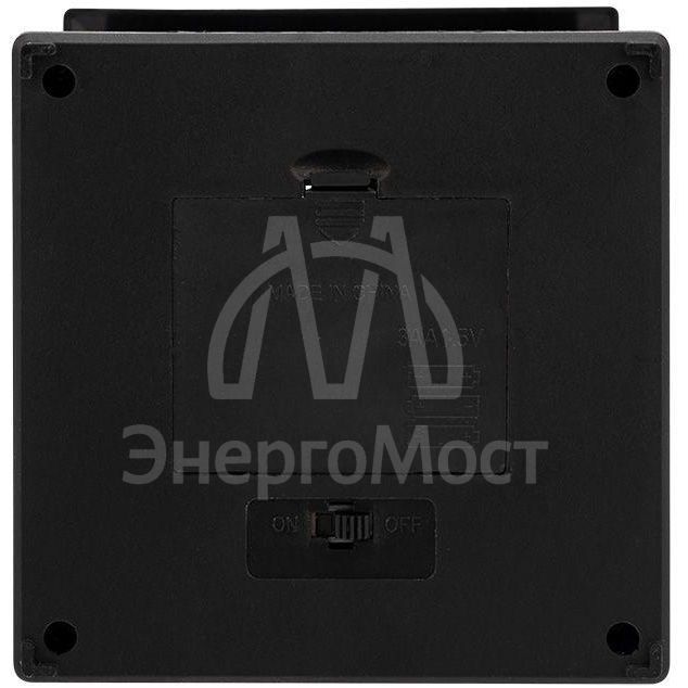 Фонарь декоративный 11х11х22.5см тепл. бел. эффект мерцания корпус черн. Neon-Night 513-065