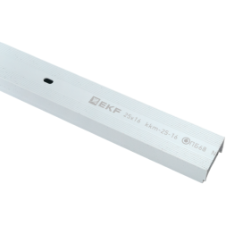 Кабель-канал 20х10 L2000 пластик бел. EKF kkm-20-10