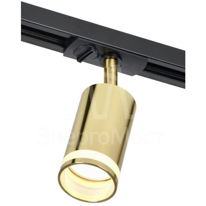 Светильник 4116 декоративный трековый поворотный GU10 золото IEK LT-USB0-4116-GU10-1-K22