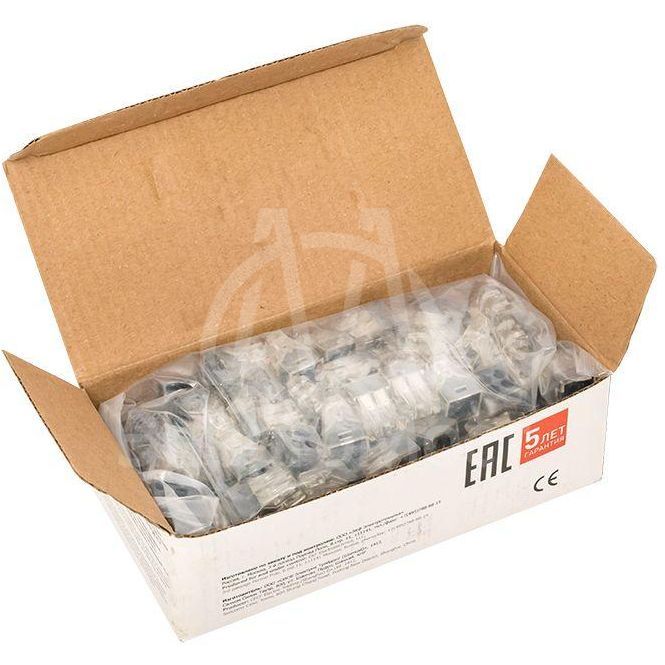 Клемма СМК-104 4 отверстия 1.0-2.5кв.мм (уп.100шт) PROxima EKF plc-smk-104